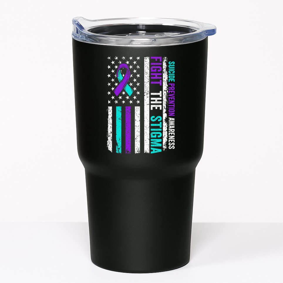 Suicide Prevention Support Fight Stigma Suicide Awareness Tumbler