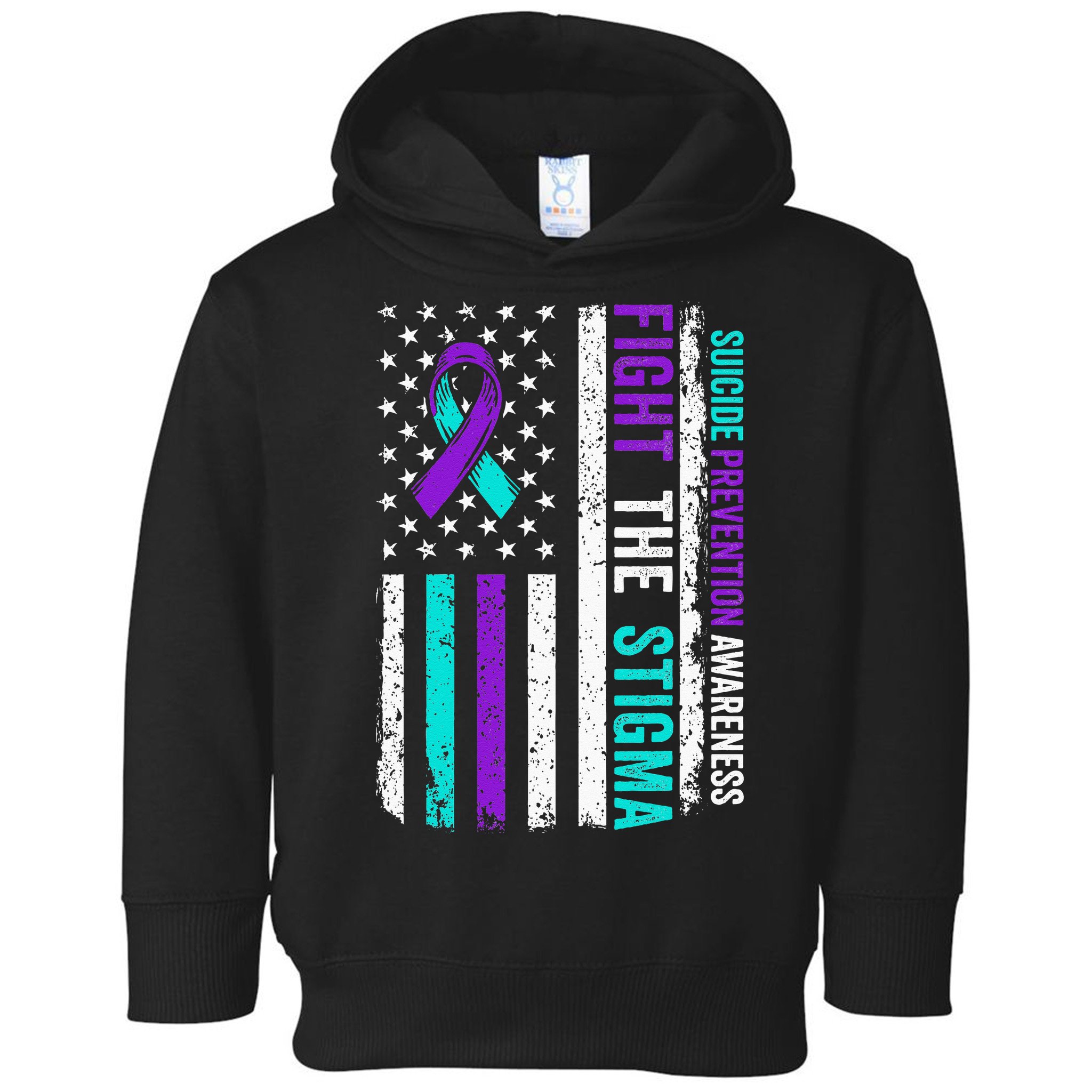 Suicide Prevention Support Fight Stigma Suicide Awareness Toddler Hoodie