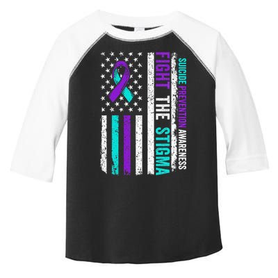 Suicide Prevention Support Fight Stigma Suicide Awareness Toddler Fine Jersey T-Shirt