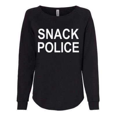 Snack Police Womens California Wash Sweatshirt