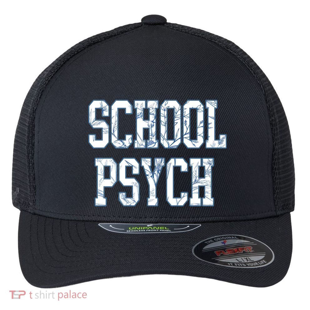 School Psychologist Flexfit Unipanel Trucker Cap