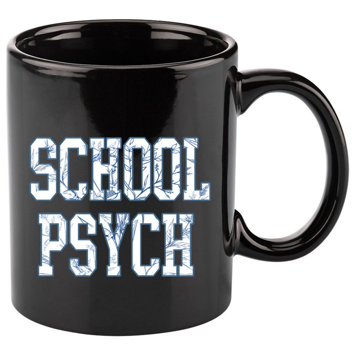 School Psychologist 11oz C Handle Ceramic Mug