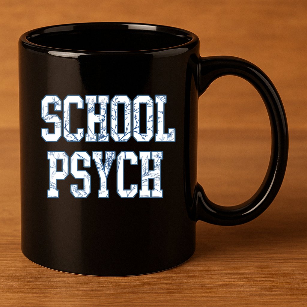School Psychologist 11oz C Handle Ceramic Mug