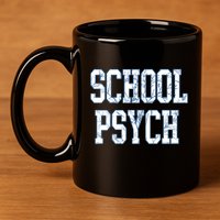 School Psychologist 11oz C Handle Ceramic Mug