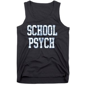 School Psychologist Tank Top