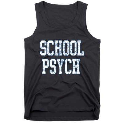 School Psychologist Tank Top