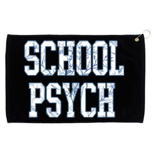 School Psychologist Grommeted Golf Towel