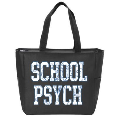 School Psychologist Zip Tote Bag