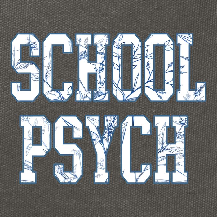 School Psychologist Cotton Canvas Backpack