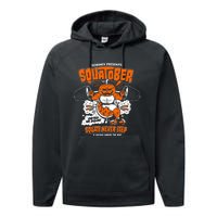 Sorinex Presents Squatober Squats Never Stop Performance Fleece Hoodie