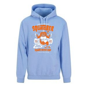 Sorinex Presents Squatober Squats Never Stop Unisex Surf Hoodie