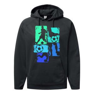 Soccer Player Performance Fleece Hoodie