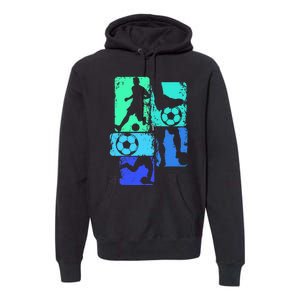 Soccer Player Premium Hoodie