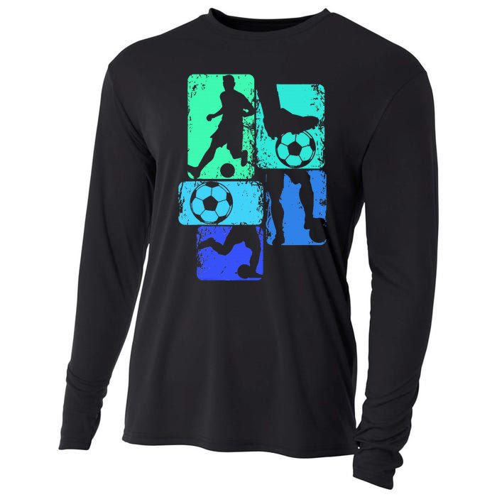 Soccer Player Cooling Performance Long Sleeve Crew