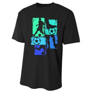 Soccer Player Performance Sprint T-Shirt