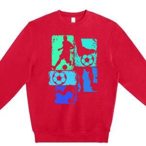 Soccer Player Premium Crewneck Sweatshirt