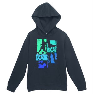 Soccer Player Urban Pullover Hoodie