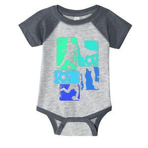 Soccer Player Infant Baby Jersey Bodysuit