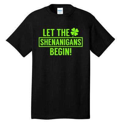 Saint Patricks Shenanigans Tall T-Shirt