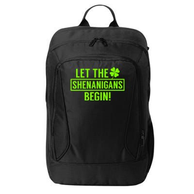 Saint Patricks Shenanigans City Backpack