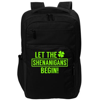 Saint Patricks Shenanigans Impact Tech Backpack