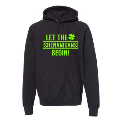 Saint Patricks Shenanigans Premium Hoodie