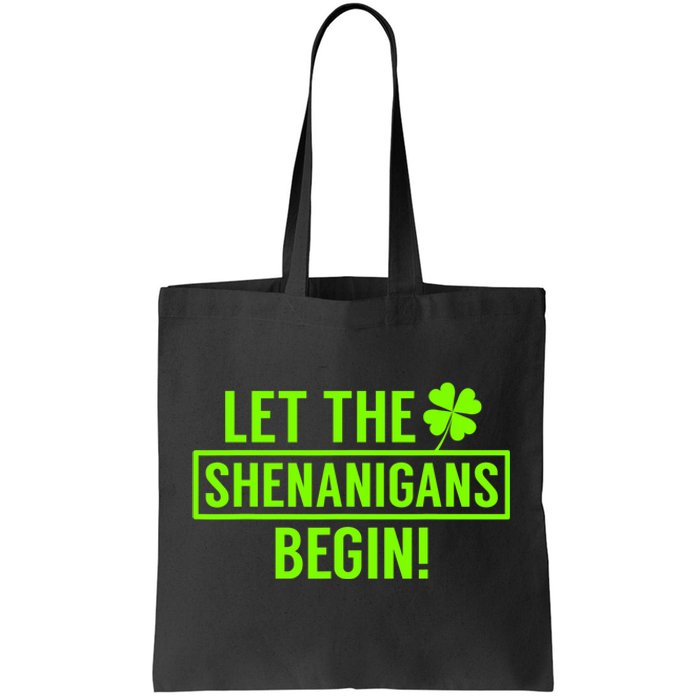 Saint Patricks Shenanigans Tote Bag