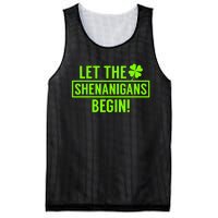 Saint Patricks Shenanigans Mesh Reversible Basketball Jersey Tank