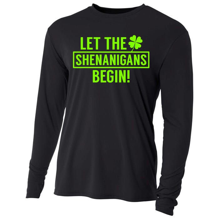 Saint Patricks Shenanigans Cooling Performance Long Sleeve Crew