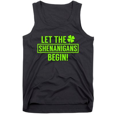 Saint Patricks Shenanigans Tank Top