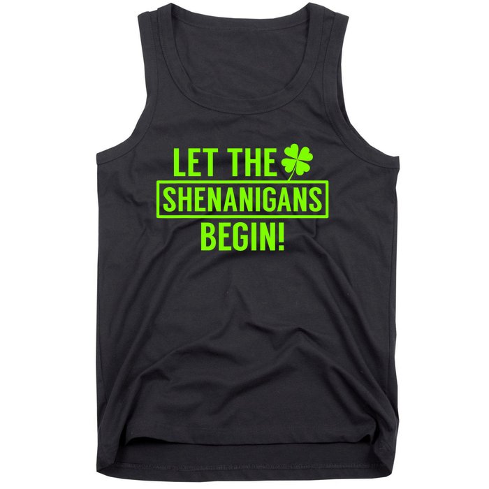 Saint Patricks Shenanigans Tank Top