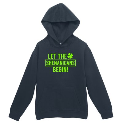 Saint Patricks Shenanigans Urban Pullover Hoodie