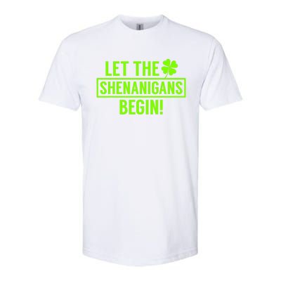 Saint Patricks Shenanigans Softstyle CVC T-Shirt