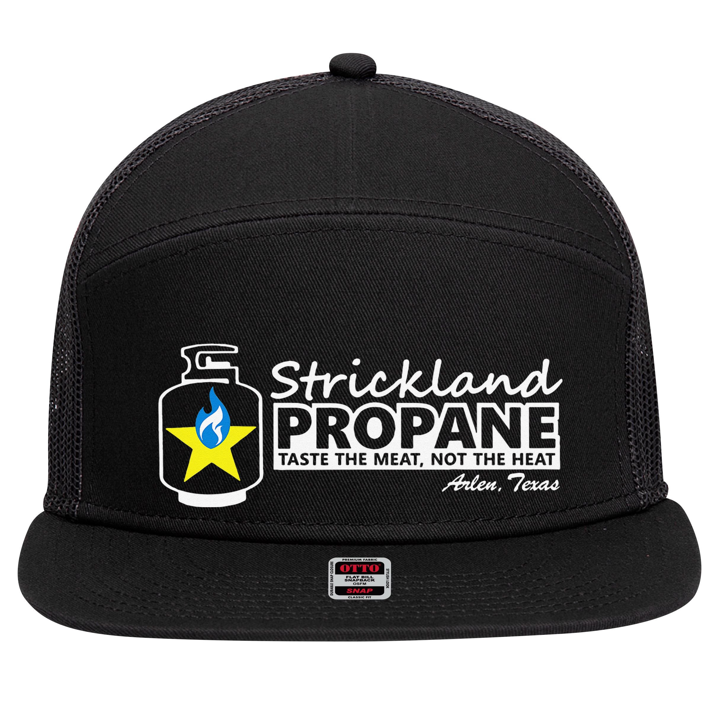 Strickland Propane 7 Panel Mesh Trucker Snapback Hat