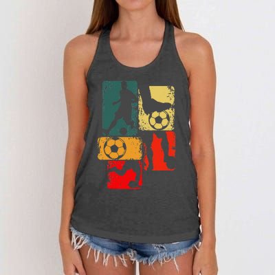 Soccer Player Women's Knotted Racerback Tank