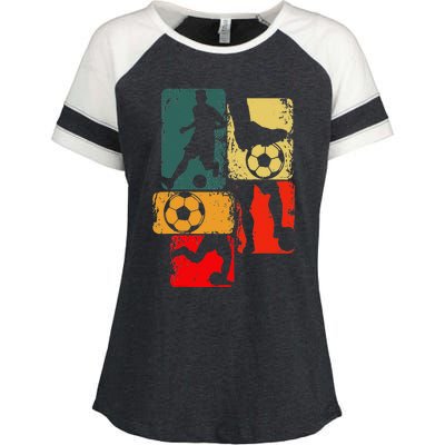 Soccer Player Enza Ladies Jersey Colorblock Tee