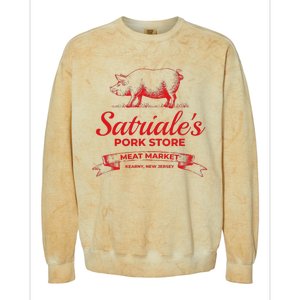 Satriale’s Pork Store Kearny New Jersey Colorblast Crewneck Sweatshirt