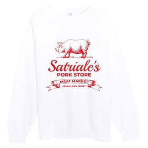 Satriale’s Pork Store Kearny New Jersey Premium Crewneck Sweatshirt