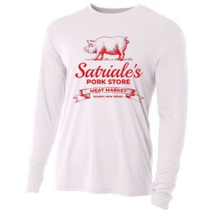 Satriale’s Pork Store Kearny New Jersey Cooling Performance Long Sleeve Crew