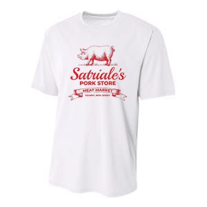 Satriale’s Pork Store Kearny New Jersey Youth Performance Sprint T-Shirt