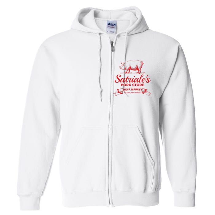 Satriale’s Pork Store Kearny New Jersey Full Zip Hoodie