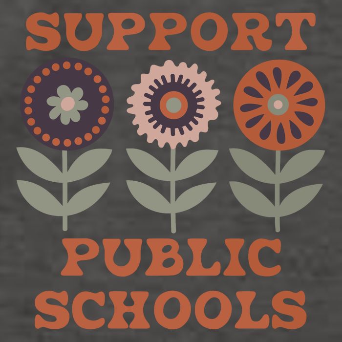 Support Public Schools Vector Backpack