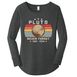 Stars Pluto Women's Perfect Tri Tunic Long Sleeve Shirt