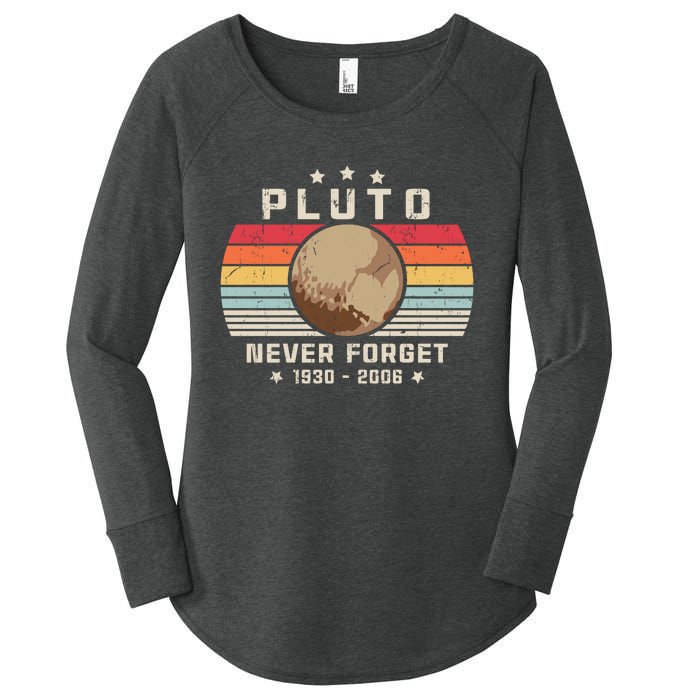 Stars Pluto Women's Perfect Tri Tunic Long Sleeve Shirt