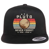 Stars Pluto Flat Bill Trucker Hat