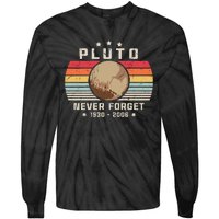 Stars Pluto Tie-Dye Long Sleeve Shirt