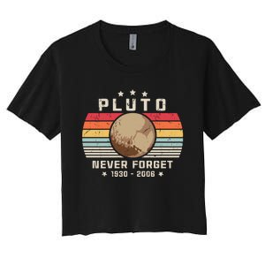 Stars Pluto Women's Crop Top Tee