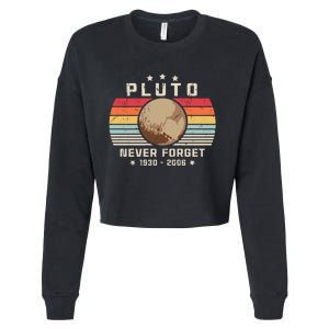 Stars Pluto Cropped Pullover Crew