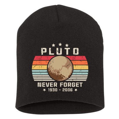 Stars Pluto Short Acrylic Beanie