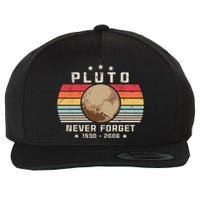 Stars Pluto Wool Snapback Cap